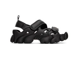 COLLINA STRADA Black Melissa Edition Puff Sandals SZ 39 / US 8